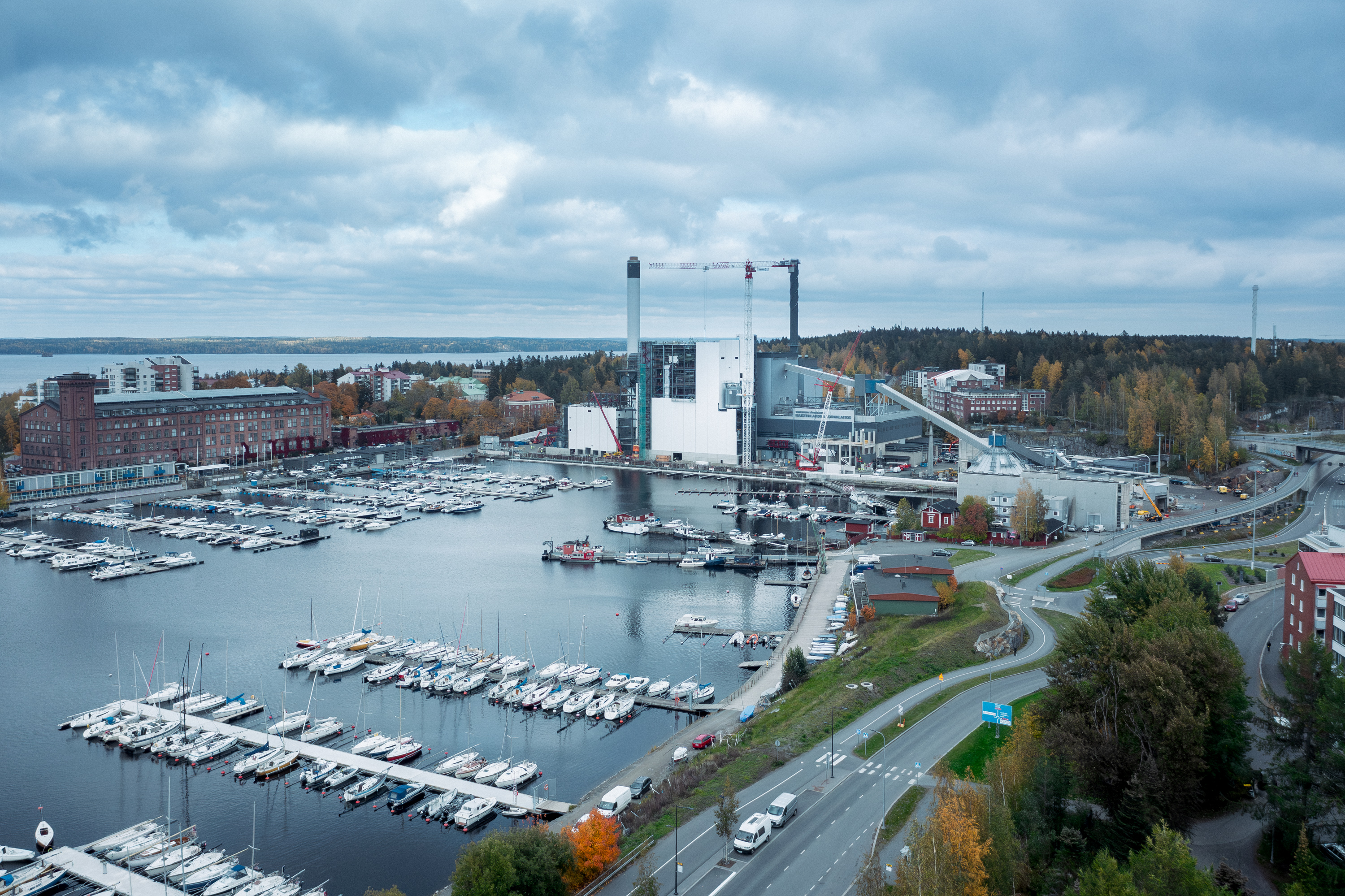 Dronekuvaus teollisuus