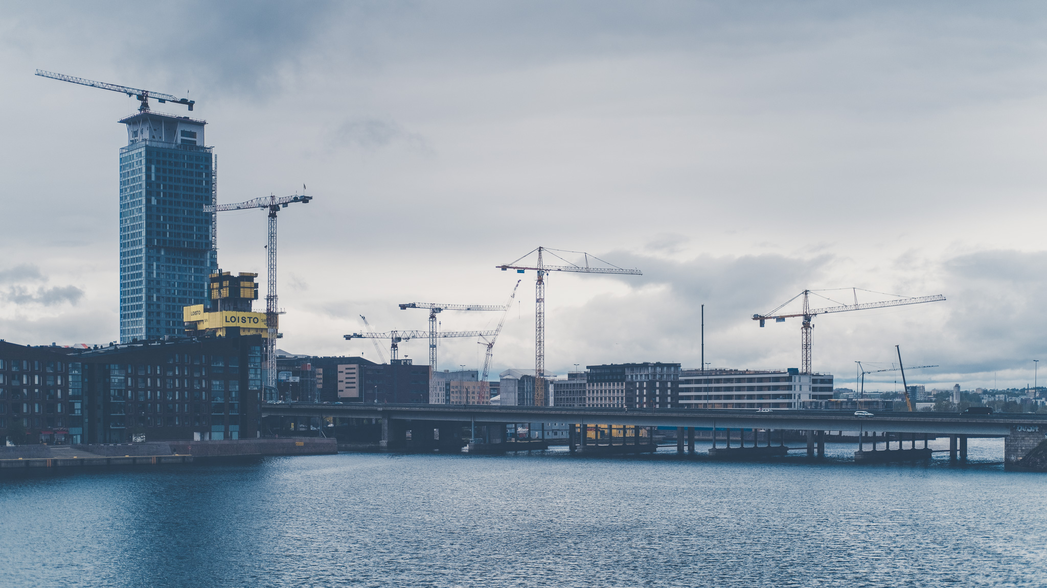 Rakennustyömaa